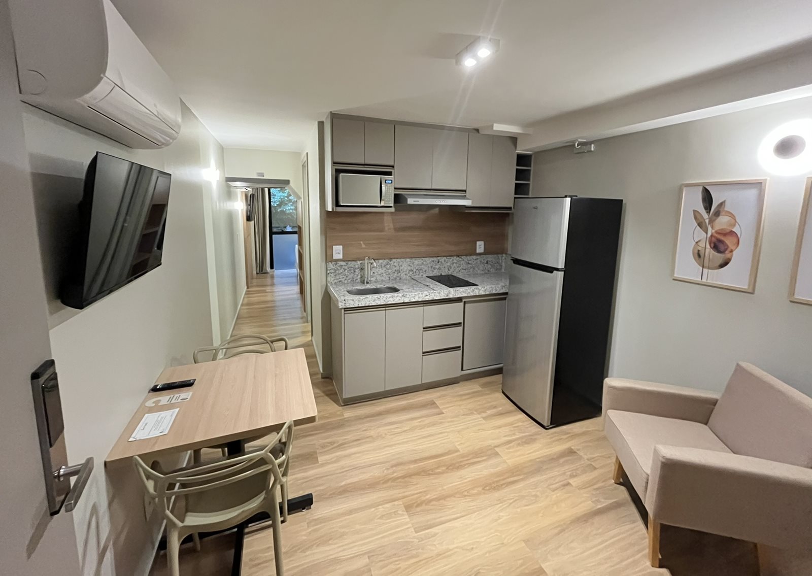 Apartamento completo para longa estadia
